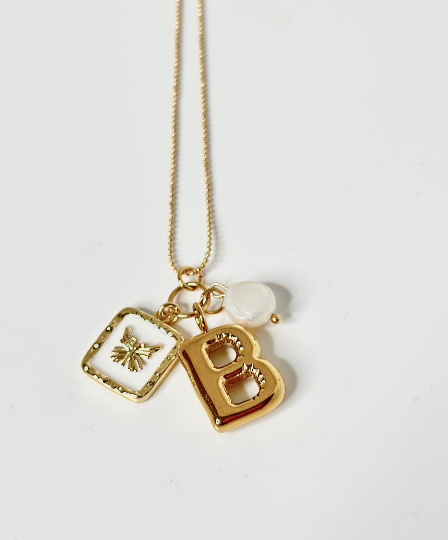 Initial Charm Necklace