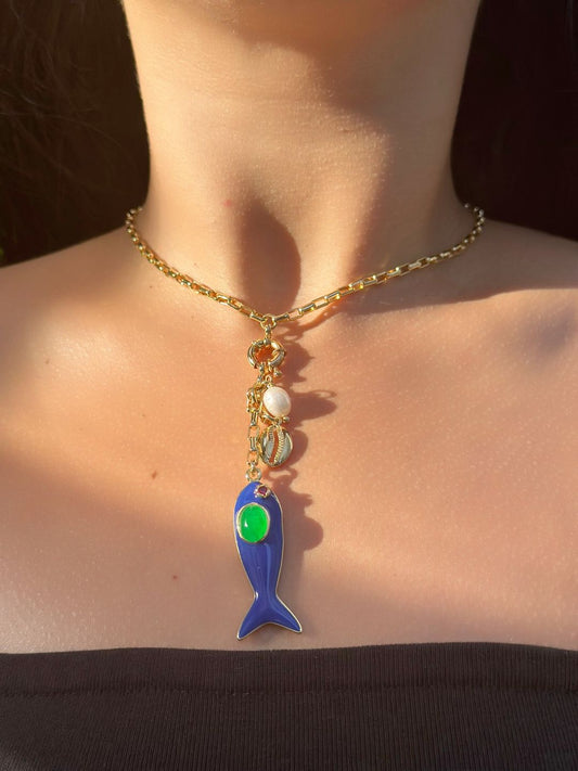 Coastal Blue Necklace