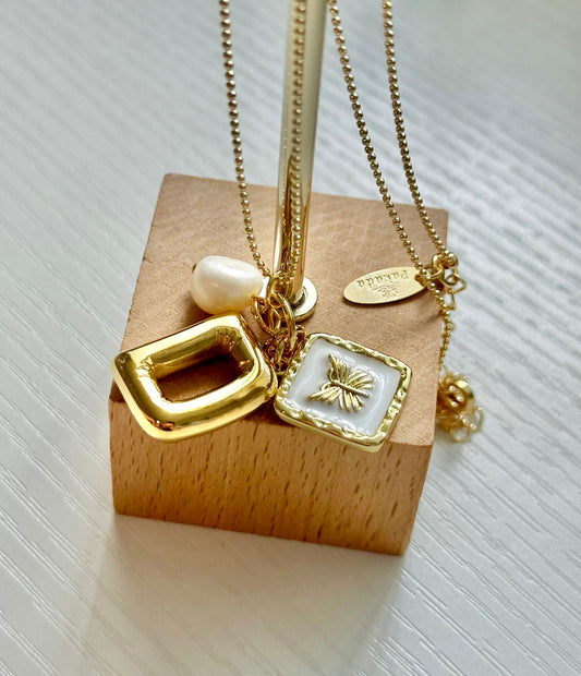 Initial Charm Necklace