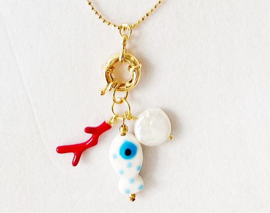 Ceramic Fish Necklace