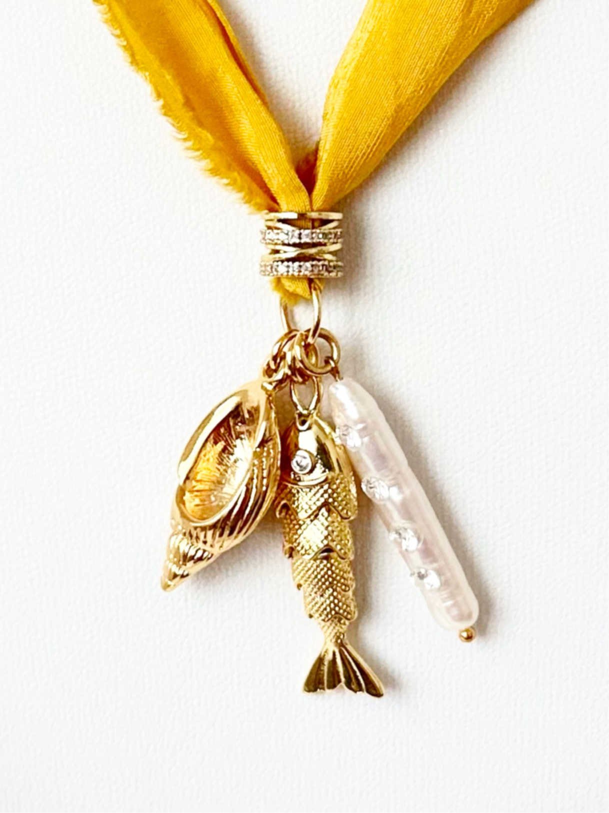 Sari Silk Necklace