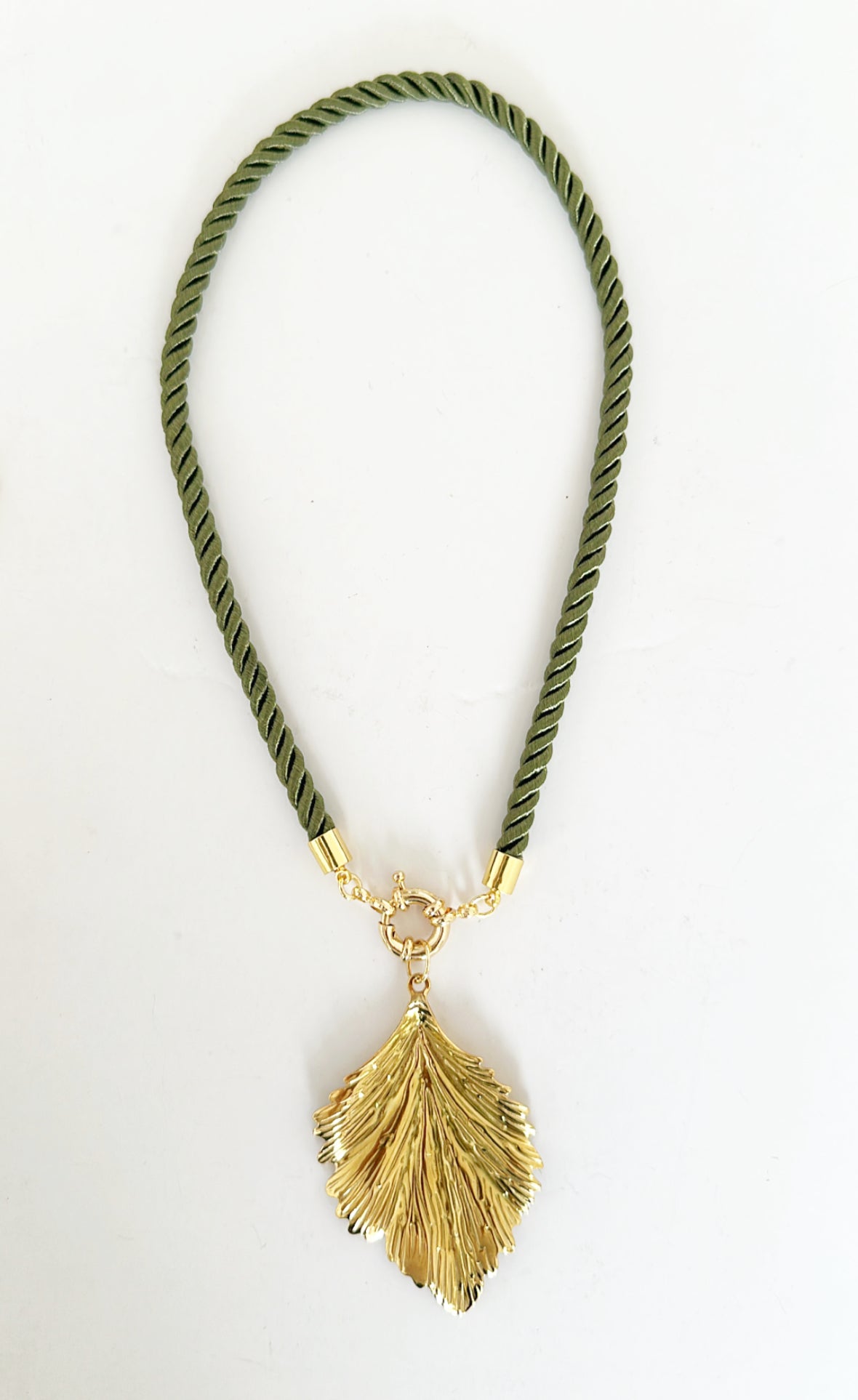Leaf Rope Necklaces