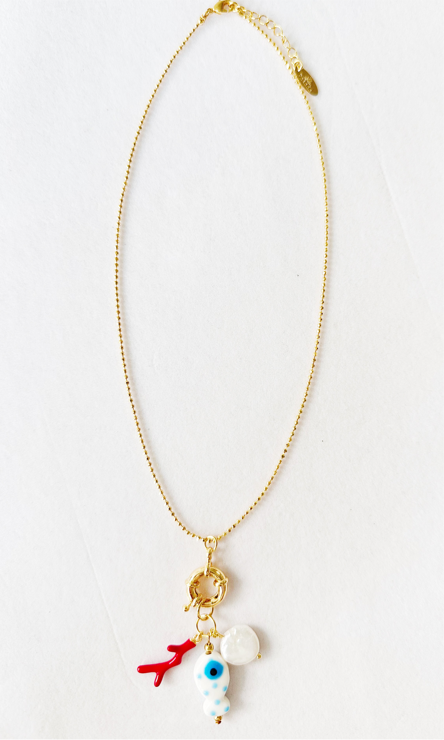 Ceramic Fish Necklace