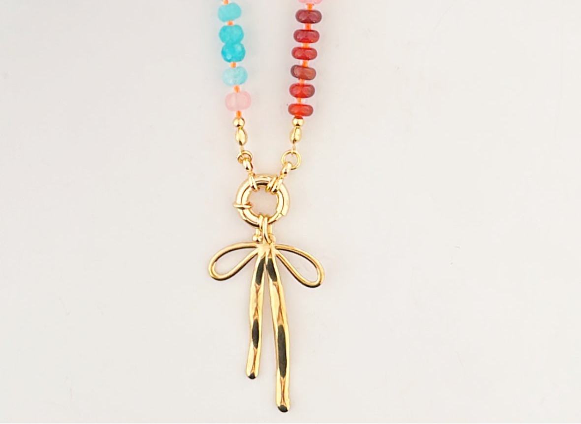 Candy Bow Necklace
