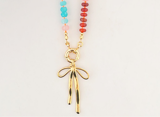 Candy Bow Necklace